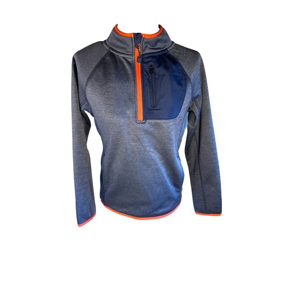 Crown and Ivy Golf 1/4 Zip Pullover Blue Women Size M - Picture 7 of 9